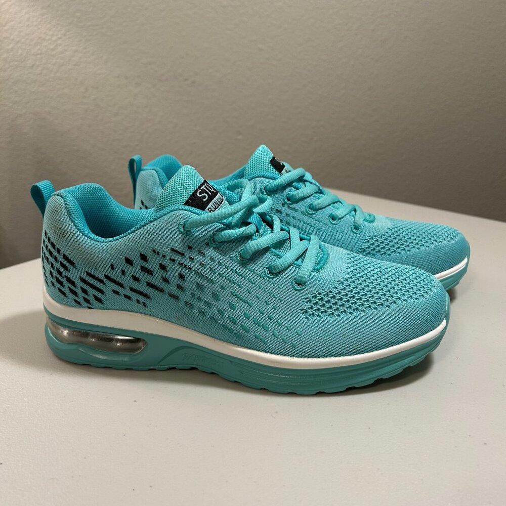 STQ Women's Air Running Shoes Non Slip Athletic Running/ Walking Shoes Size: 7